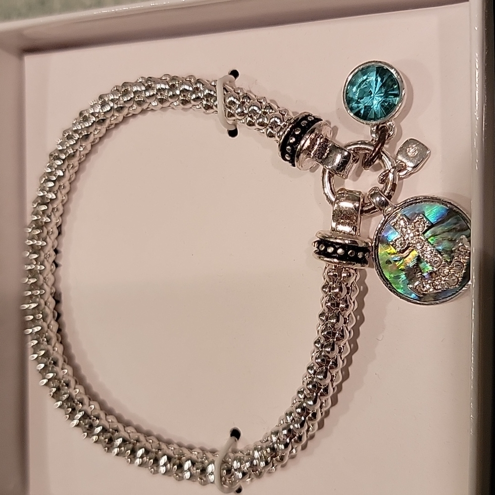 Silver Anchor bracelet